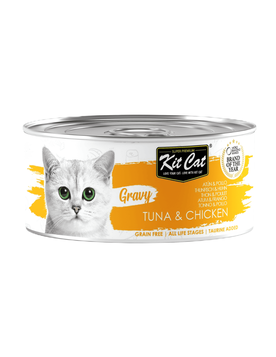 Kit Cat Gravy Atún & Pollo Gato Adulto