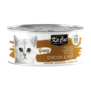 Kit Cat Gravy - Pollo & Ternera