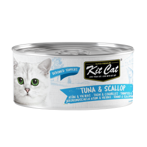 Kit Cat Toppers - Atún & Vieira Gato Adulto