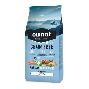 Ownat Prime Grain Free Kitten Gato