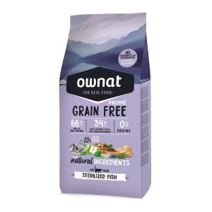 Ownat Prime Grain Free Esterilizado Pescado Gato Adulto