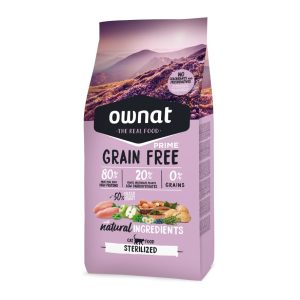 Ownat Prime Grain Free Esterilizado Pollo Gato Adulto