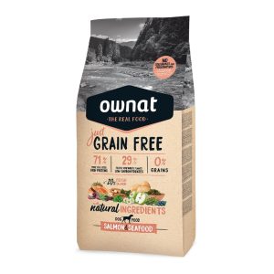 Ownat Just Grain Free  Salmon & Seafood Perro Adulto