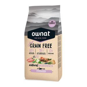 Ownat Just Grain Free Esterilizado Pollo Gato Adulto